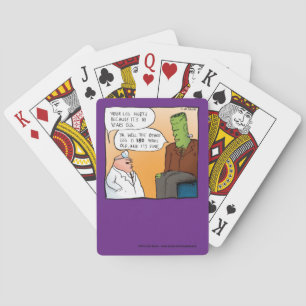 Frankensteins Doktor Tecknad Spel Kort