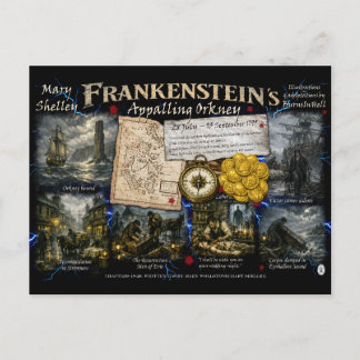 Frankensteins fasansvärda Orkney av BurnsInHell Vykort