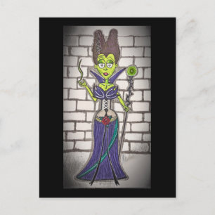 Frankensteins Maleficent Vykort