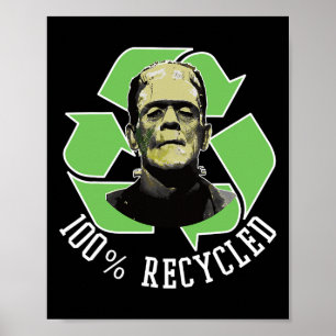 Frankensteins monster - 100 % återvunnen S Funny H Poster