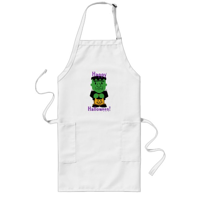 Frankensteins monster Apron Långt Förkläde (Framsidan)