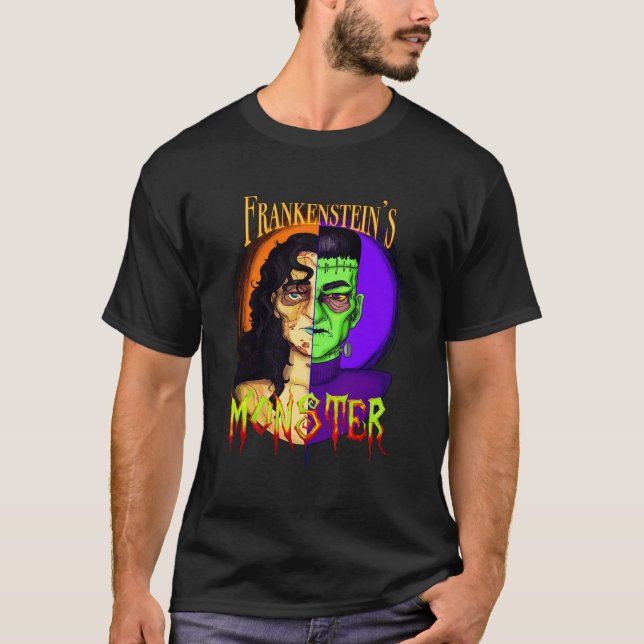 Frankensteins monster - Classic Horror T-Shirt (Framsida)