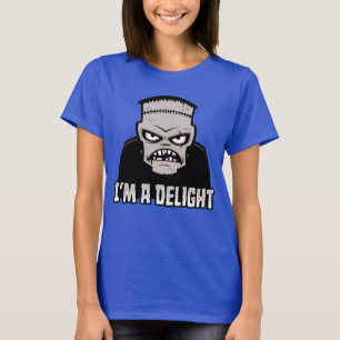 Frankensteins monster med förtjusande dåligt humör t shirt