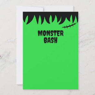 Frankensteins monster syr syrr och hår inbjudningar