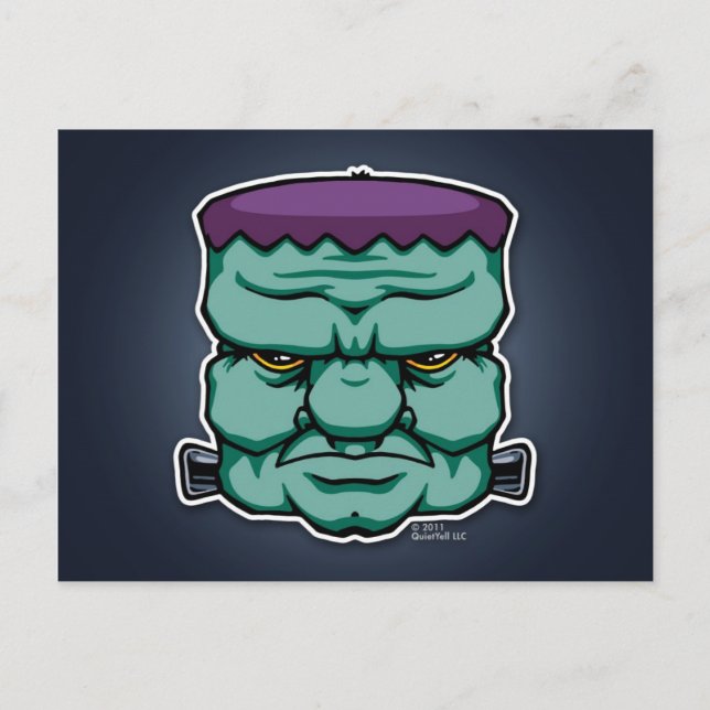 Frankensteins monster vykort (Framsida)