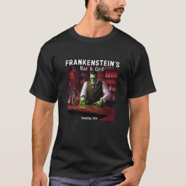 Frankensteins Pub och Grill, Seattle Washington T Shirt
