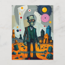 Frankenstiens Monster Happy halloween