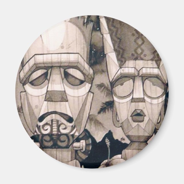 Frankentiki Magnet (Framsidan)