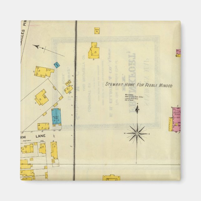 Frankfort, Kentucky 14 Magnet (Framsidan)