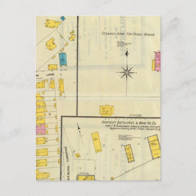 Frankfort, Kentucky 14 Vykort (Framsida)