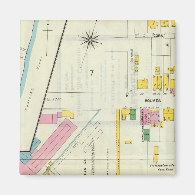 Frankfort, Kentucky 4 Magnet (Framsidan)