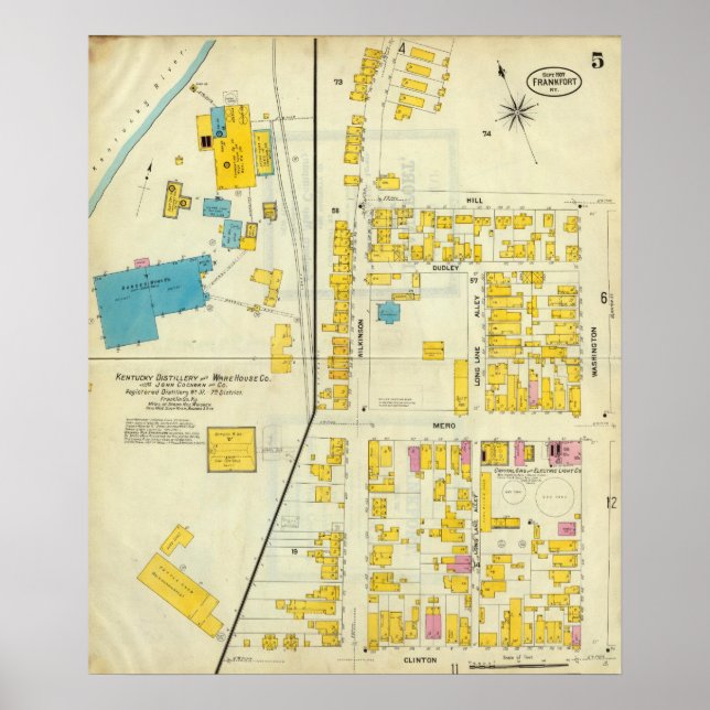 Frankfort, Kentucky Poster (Framsidan)