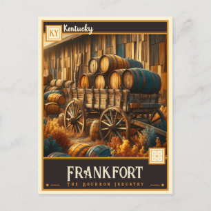 Frankfort, Kentucky VINTAGE Vykort