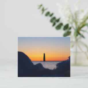 Frankfort Light Isig Silhoette Vykort