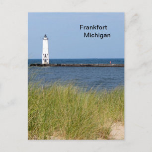Frankfort Michigan Vykort