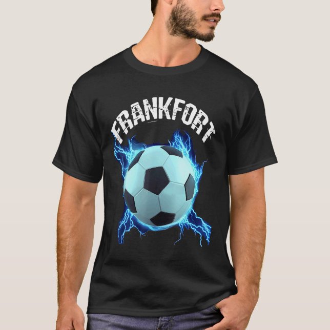 Frankfort Soccer Retro T Shirt (Framsida)