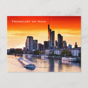 Frankfurt 001D Vykort