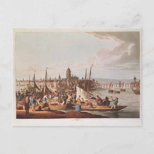 Frankfurt, 1814 vykort (Framsida)