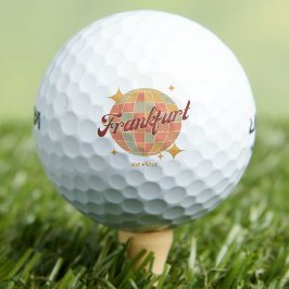 Frankfurt am Main FFM Tyskland Retro golfing klubb