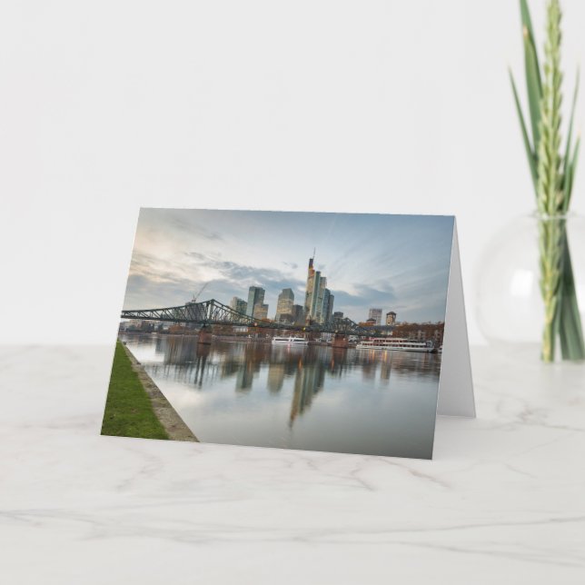 Frankfurt am Main Kort (Framsida)