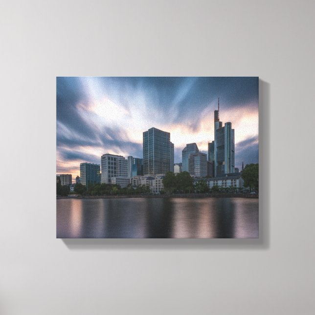 Frankfurt am Main Tyskland Canvastryck (Framsida)