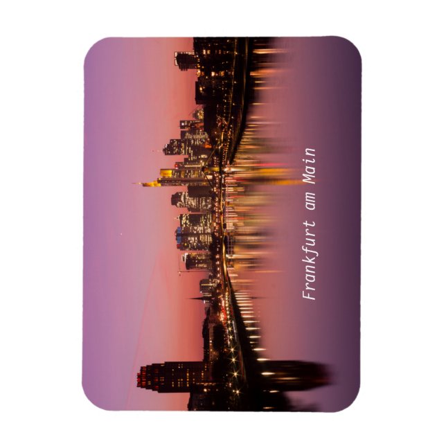 Frankfurt am Main, Tyskland Magnet (Vertikal)
