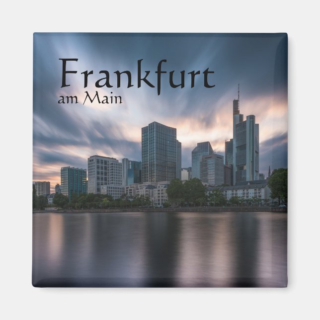 Frankfurt am Main Tyskland Magnet (Framsidan)