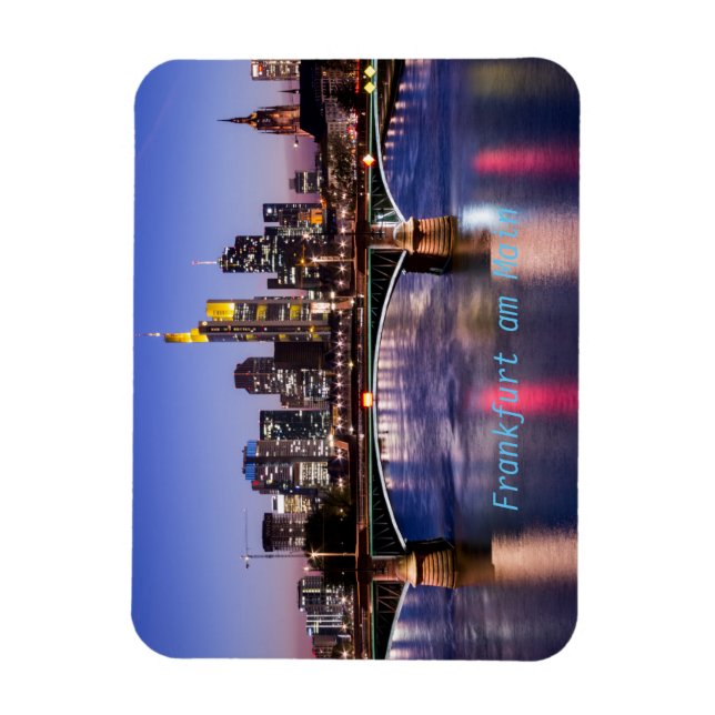 Frankfurt am Main, Tyskland Magnet (Vertikal)