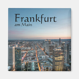 Frankfurt am Main Tyskland Magnet