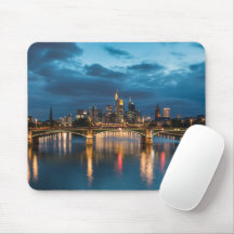 Frankfurt am Main Tyskland Mouse Pad