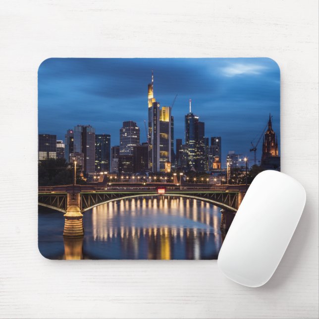 Frankfurt am Main Tyskland Mouse Pad Musmatta (Med mus)
