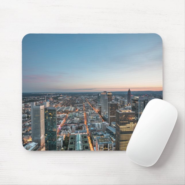 Frankfurt am Main Tyskland Mouse Pad Musmatta (Med mus)