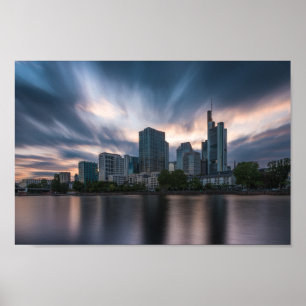 Frankfurt am Main Tyskland Poster