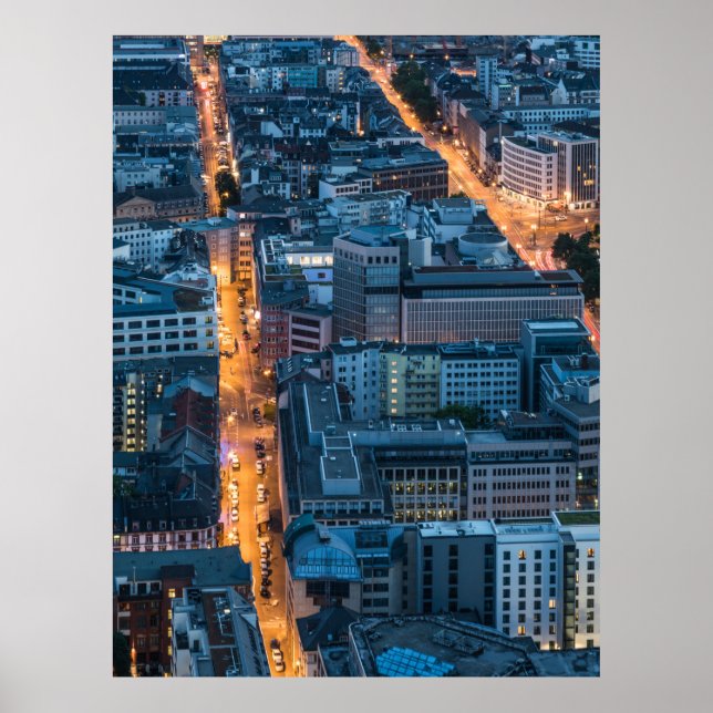 Frankfurt am Main Tyskland Poster (Framsidan)