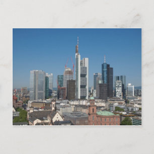Frankfurt am Main Tyskland Vykort