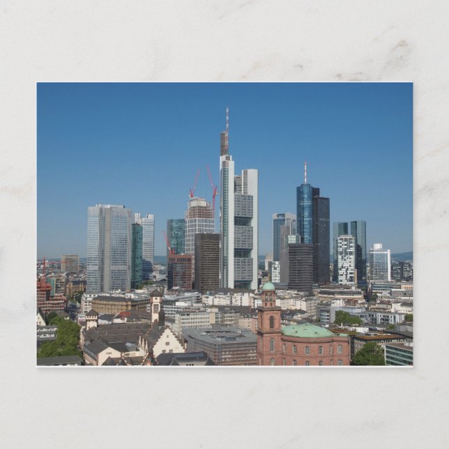 Frankfurt am Main Tyskland Vykort (Framsida)