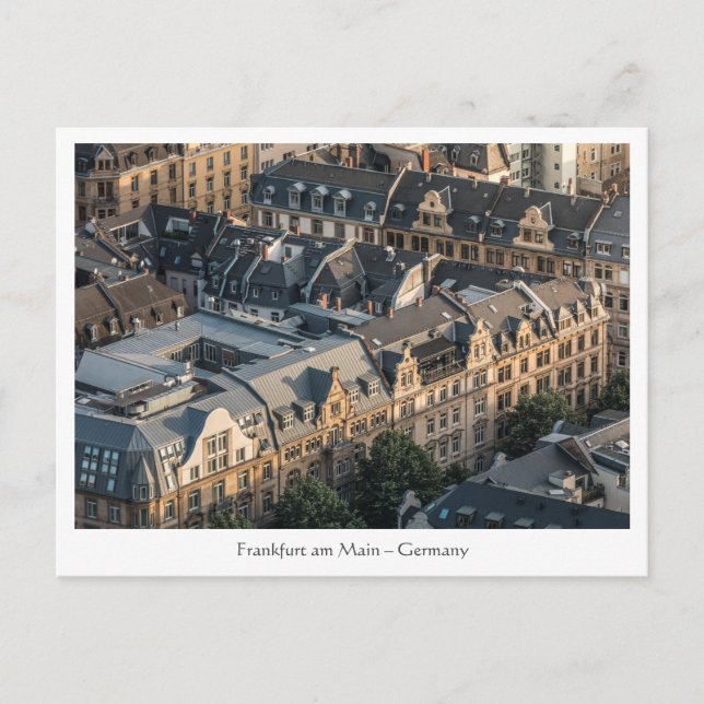 Frankfurt am Main Vykort (Framsida)