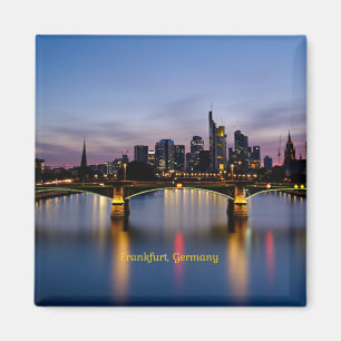 Frankfurt Bridge, Tyskland Magnet