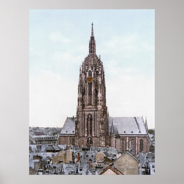 Frankfurt Cathedral Poster (Framsidan)