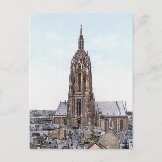 Frankfurt Cathedral Vykort (Framsida)