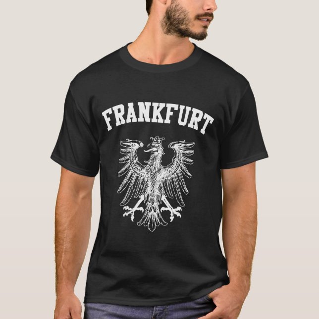 Frankfurt Jackande av Arm T-shirt (Framsida)