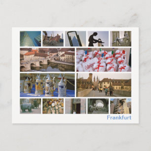 Frankfurt multiimage vykort