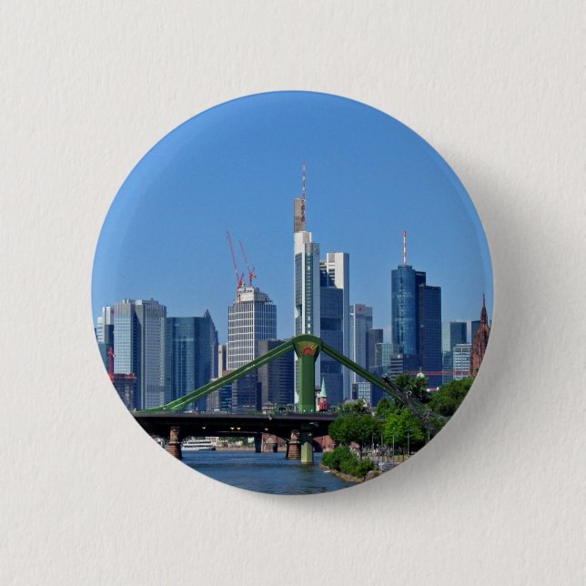 Frankfurt skyline knapp (Framsida)