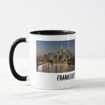 Frankfurt Skyline Tyskland Vintage Souvenir-gåva