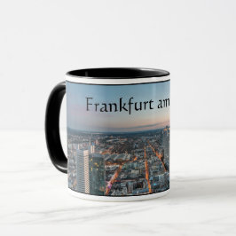 Frankfurt Tyskland Mugg