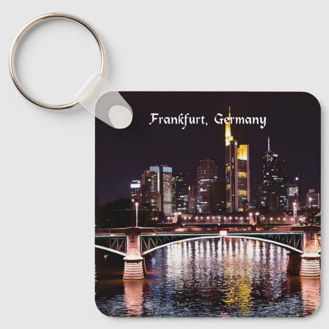 Frankfurt, Tyskland Nyckelring (Framsida)
