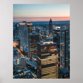 Frankfurt Tyskland Poster