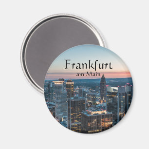 Frankfurt Tyskland Souvenir Magnet
