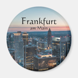 Frankfurt Tyskland Souvenir Magnet