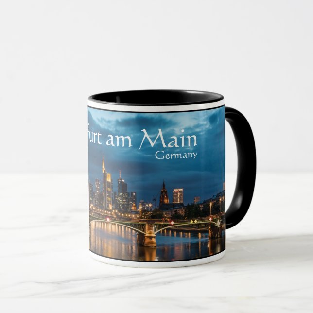 Frankfurt Tyskland Souvenir  Mugg (Framsida höger)